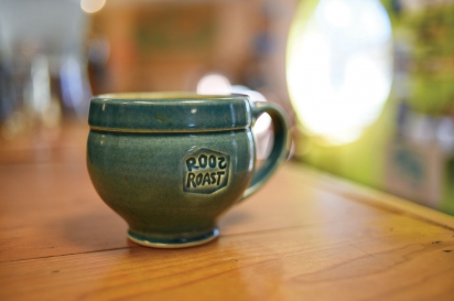 roos roast coffee mug