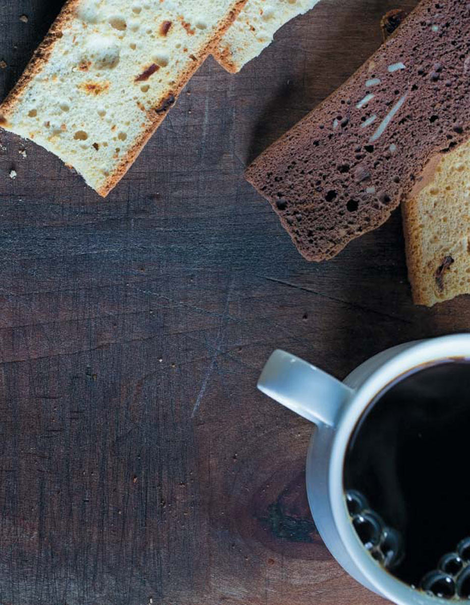 vanilla almond biscotti