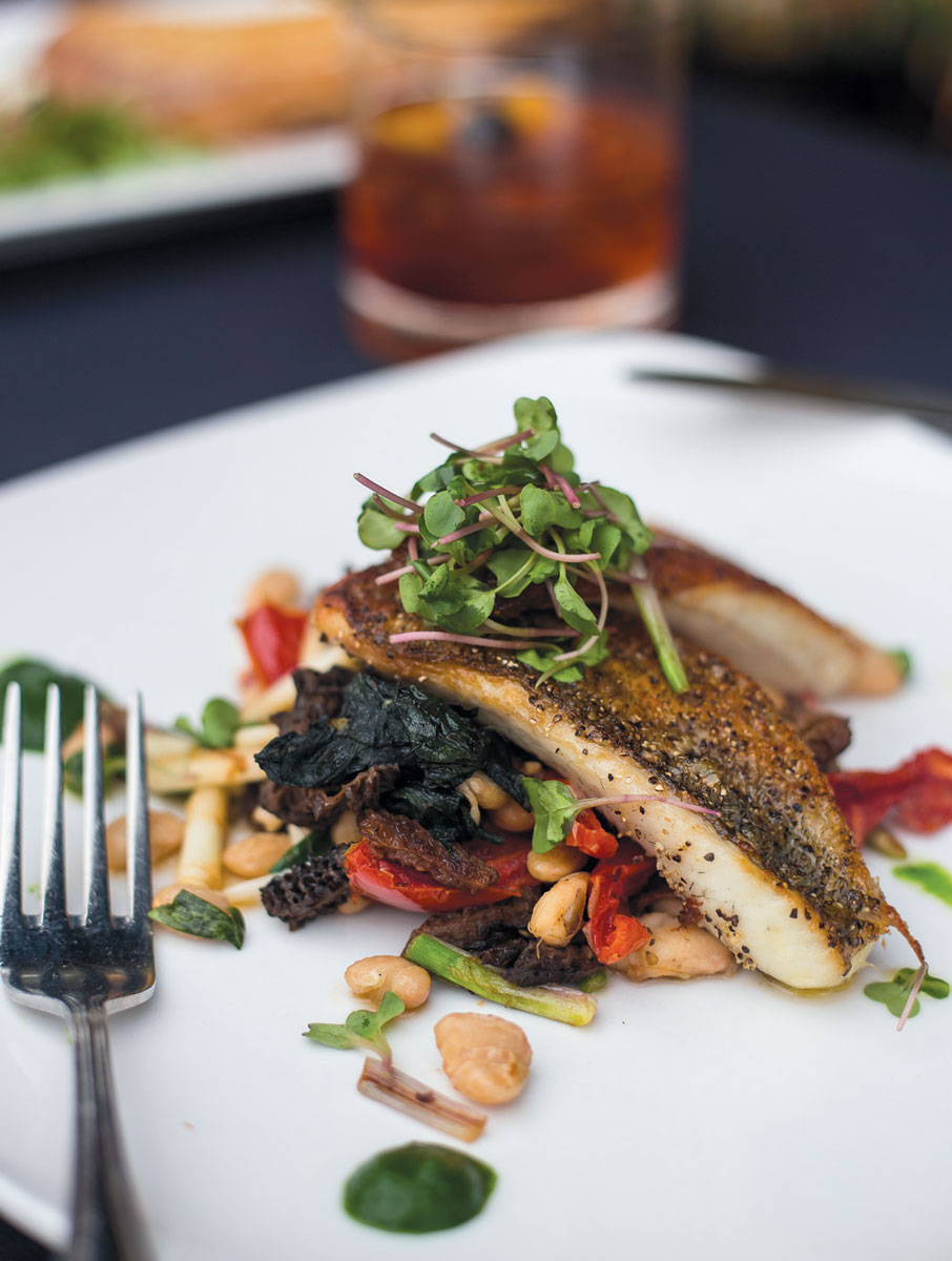 entree dish at the Wooden Spoon